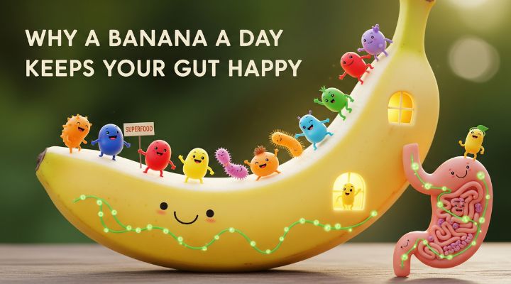 Why a Banana a Day Keeps Your Gut Happy